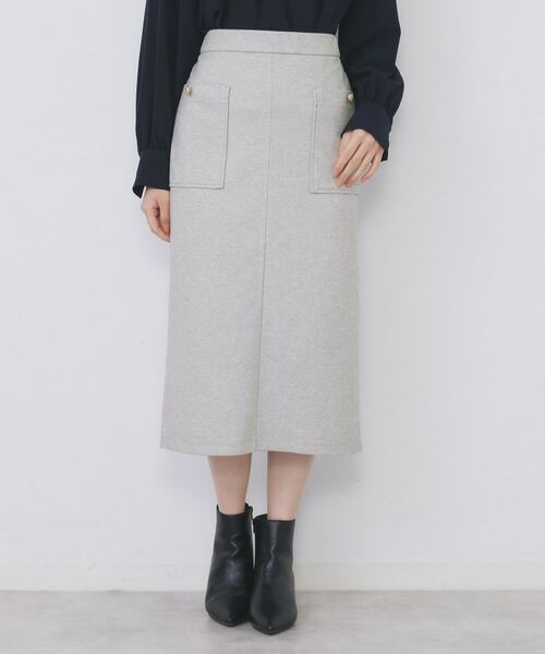 index / インデックス ロング・マキシ丈スカート | ストレッチナロータイトスカート【洗濯機OK/抗ピル】 | 詳細13