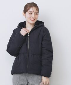 index / インデックス ダウンジャケット・ベスト | KAWADAダウンペプラムショートコート【撥水/洗濯機OK/静電気防止裏地】