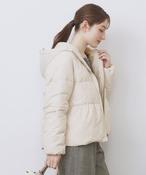 index / インデックス ダウンジャケット・ベスト | KAWADAダウンペプラムショートコート【撥水/洗濯機OK/静電気防止裏地】 | 詳細18