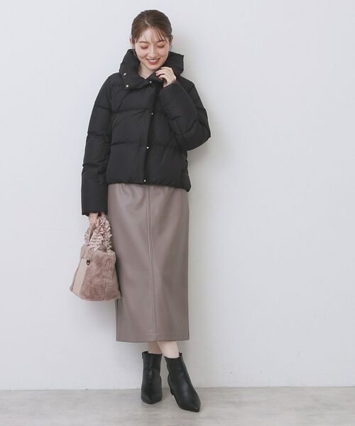 index / インデックス ダウンジャケット・ベスト | KAWADAダウンショートコート【撥水/洗濯機OK/静電気防止裏地】《XS～LL》 | 詳細12