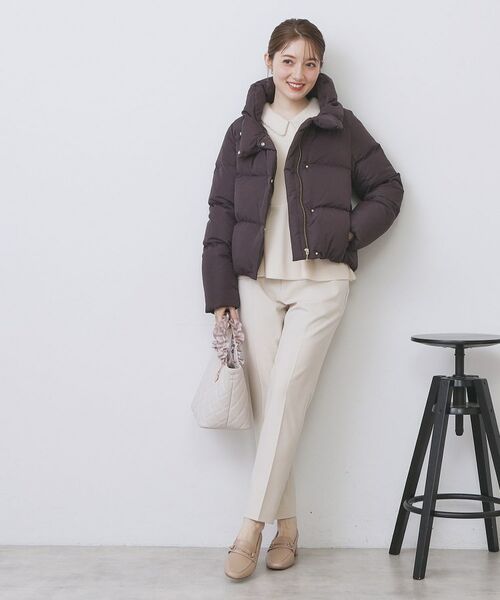 index / インデックス ダウンジャケット・ベスト | KAWADAダウンショートコート【撥水/洗濯機OK/静電気防止裏地】《XS～LL》 | 詳細16