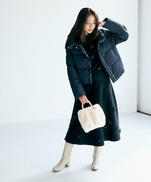 index / インデックス ダウンジャケット・ベスト | KAWADAダウンショートコート【撥水/洗濯機OK/静電気防止裏地】《XS～LL》 | 詳細2