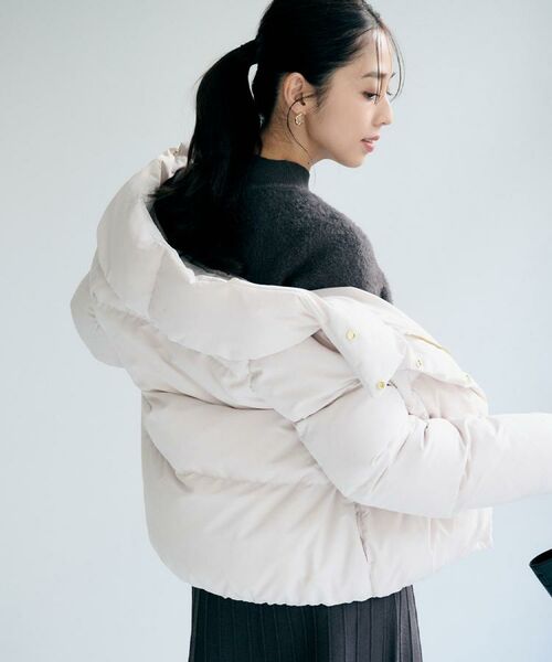 index / インデックス ダウンジャケット・ベスト | KAWADAダウンショートコート【撥水/洗濯機OK/静電気防止裏地】《XS～LL》 | 詳細6