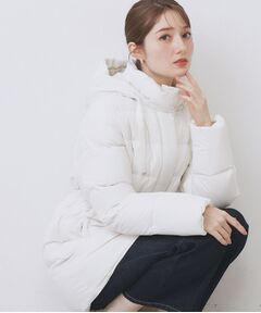 index / インデックス ダウンジャケット・ベスト | KAWADAダウンドロストミドルコート【撥水/洗濯機OK/2WAY/静電気防止裏地】《XS～3L》