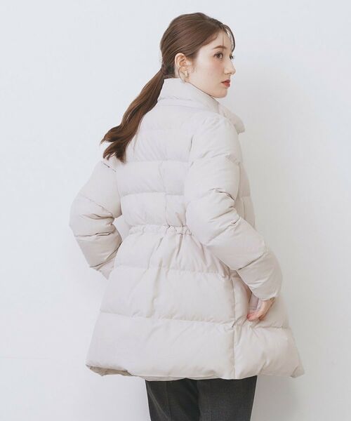 index / インデックス ダウンジャケット・ベスト | KAWADAダウンドロストミドルコート【撥水/洗濯機OK/2WAY/静電気防止裏地】《XS～3L》 | 詳細13