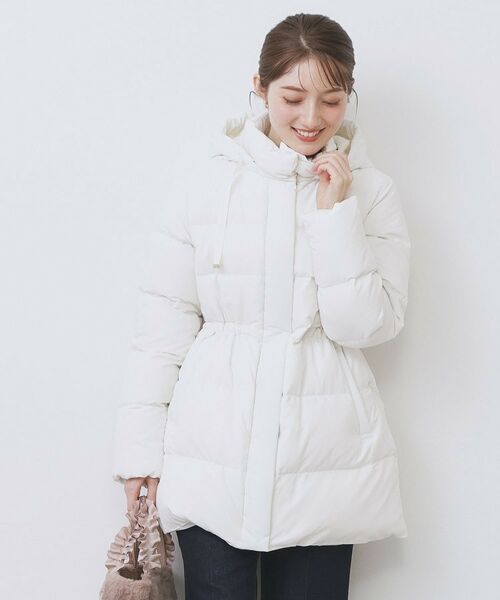 index / インデックス ダウンジャケット・ベスト | KAWADAダウンドロストミドルコート【撥水/洗濯機OK/2WAY/静電気防止裏地】《XS～3L》 | 詳細24