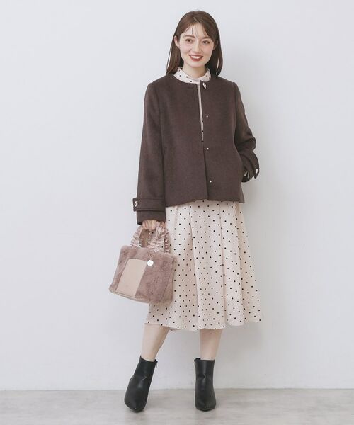 index / インデックス その他アウター | ノーカラーショートコート | 詳細11