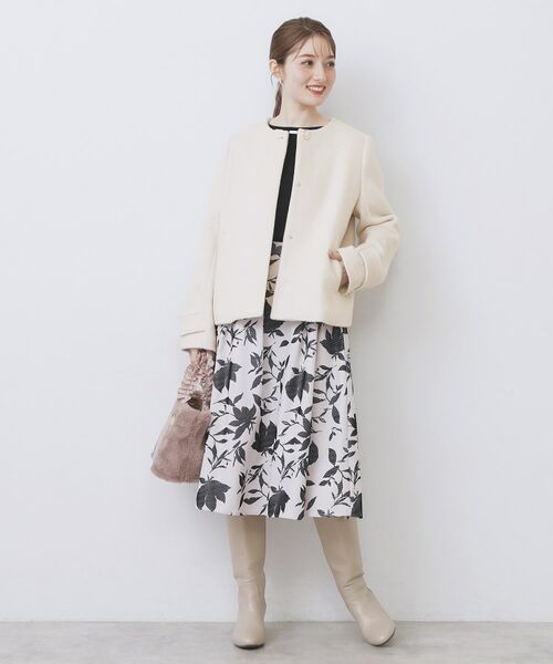 index / インデックス その他アウター | ノーカラーショートコート | 詳細15