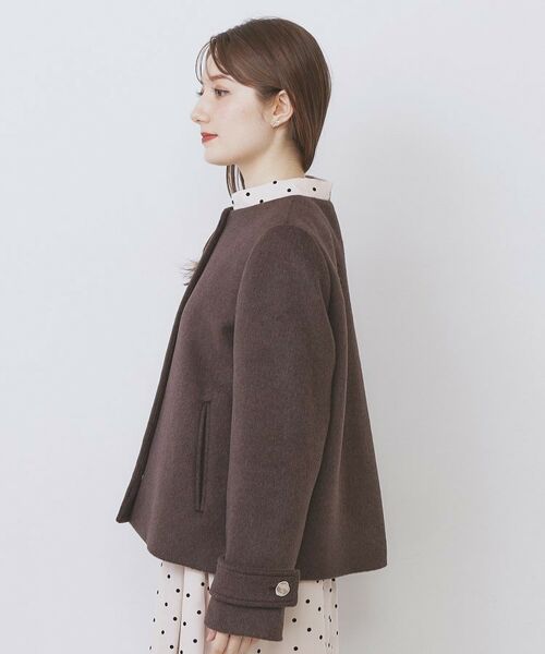 index / インデックス その他アウター | ノーカラーショートコート | 詳細23