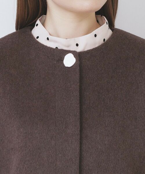index / インデックス その他アウター | ノーカラーショートコート | 詳細25
