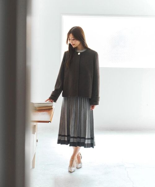 index / インデックス その他アウター | ノーカラーショートコート | 詳細5