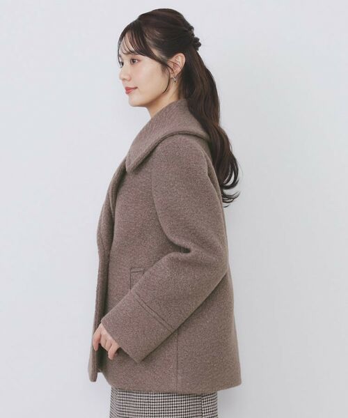 index / インデックス ピーコート | ブークレミドルコート【洗える】 | 詳細19
