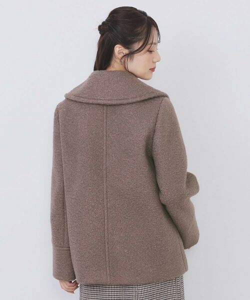 index / インデックス ピーコート | ブークレミドルコート【洗える】 | 詳細20