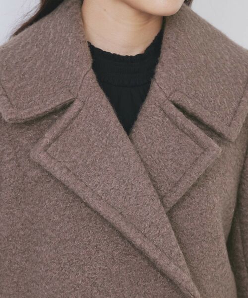 index / インデックス ピーコート | ブークレミドルコート【洗える】 | 詳細21