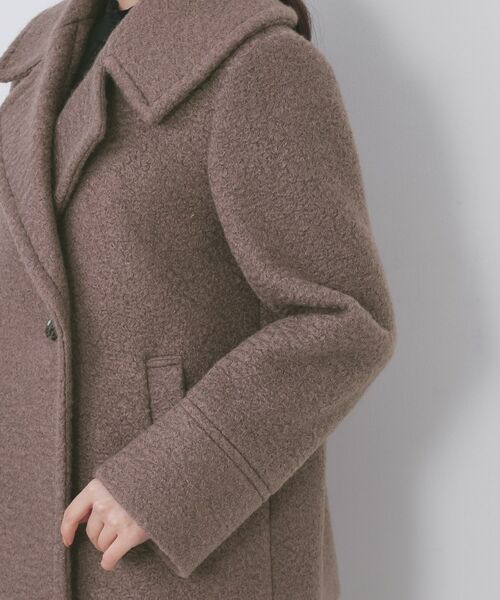 index / インデックス ピーコート | ブークレミドルコート【洗える】 | 詳細22