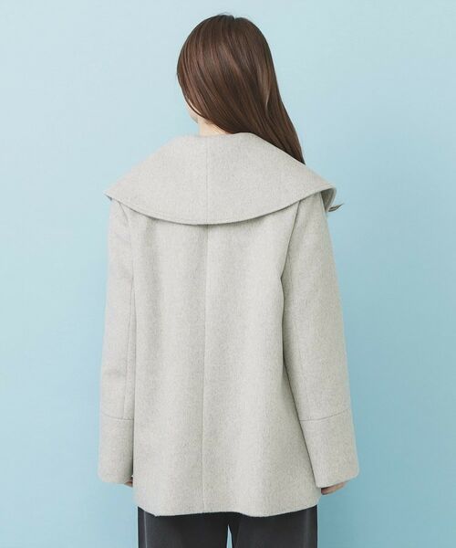 index / インデックス その他アウター | ベルト付ビッグカラーミドルコート | 詳細28