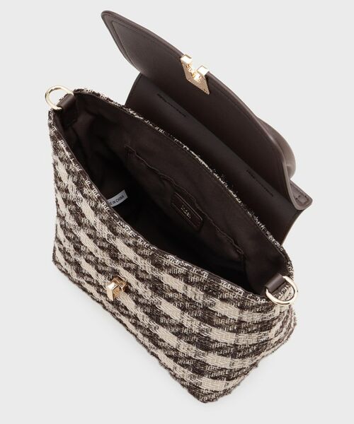 index / インデックス ハンドバッグ | 【2WAY】ラメツイードチェックコンビミドルハンドバッグ | 詳細10
