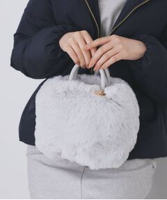 index / インデックス ショルダーバッグ | 【2WAY】フェイクファーラウンドショルダーバッグ