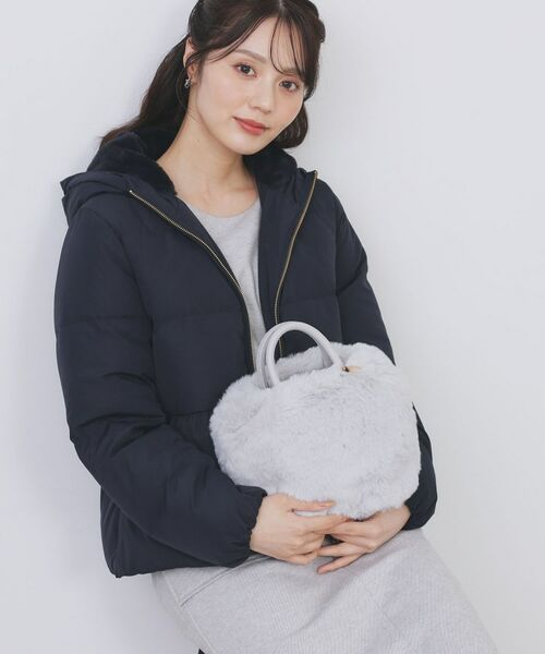 index / インデックス ショルダーバッグ | 【2WAY】フェイクファーラウンドショルダーバッグ | 詳細3