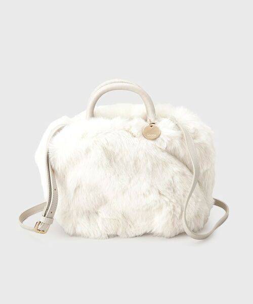 index / インデックス ショルダーバッグ | 【2WAY】フェイクファーラウンドショルダーバッグ | 詳細5