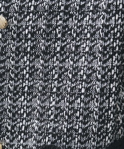 index / インデックス ノーカラージャケット | ファンシーツイードノーカラージャケット【洗える】 | 詳細10