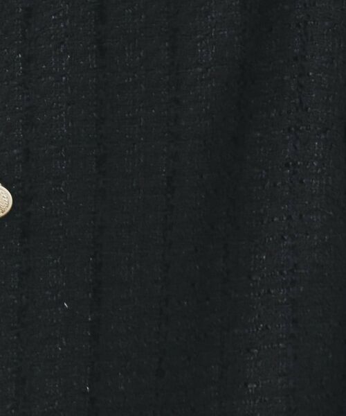 index / インデックス ノーカラージャケット | ファンシーツイードノーカラージャケット【洗える】 | 詳細5