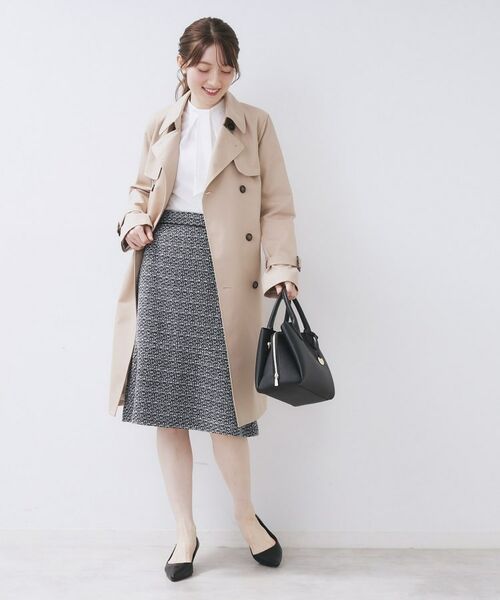 index / インデックス スカート | ≪通勤・セレモニー/セットアップ対応≫フレアツイードスカート【洗濯機OK】 | 詳細22