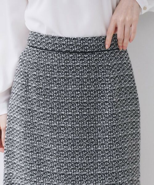 index / インデックス スカート | ≪通勤・セレモニー/セットアップ対応≫フレアツイードスカート【洗濯機OK】 | 詳細27