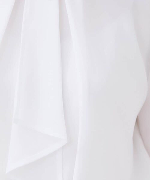 index / インデックス シャツ・ブラウス | ボウタイタックブラウス【洗濯機OK/防シワ】《XS~3L》 | 詳細10