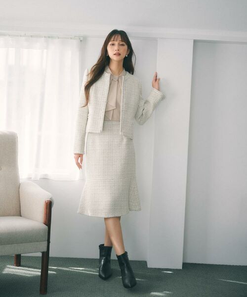 index / インデックス シャツ・ブラウス | ボウタイタックブラウス【洗濯機OK/防シワ】《XS~3L》 | 詳細3