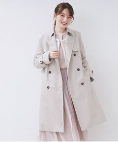 index / インデックス トレンチコート | トレンチコート【洗濯機OK/撥水/花粉対応】《XS～3L》