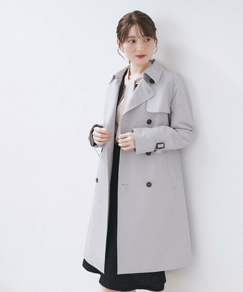 index / インデックス トレンチコート | トレンチコート【洗濯機OK/撥水/花粉対応】《XS～3L》 | 詳細11