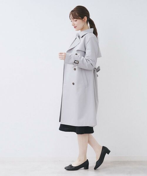 index / インデックス トレンチコート | トレンチコート【洗濯機OK/撥水/花粉対応】《XS～3L》 | 詳細13