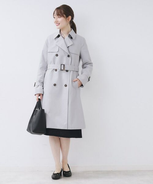 index / インデックス トレンチコート | トレンチコート【洗濯機OK/撥水/花粉対応】《XS～3L》 | 詳細14