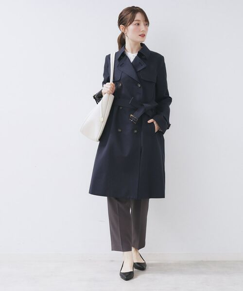 index / インデックス トレンチコート | トレンチコート【洗濯機OK/撥水/花粉対応】《XS～3L》 | 詳細20