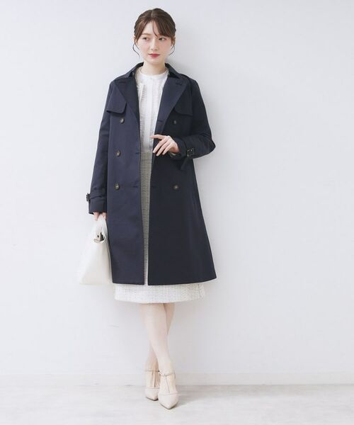index / インデックス トレンチコート | トレンチコート【洗濯機OK/撥水/花粉対応】《XS～3L》 | 詳細22