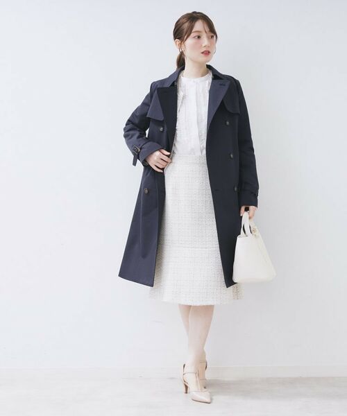 index / インデックス トレンチコート | トレンチコート【洗濯機OK/撥水/花粉対応】《XS～3L》 | 詳細23