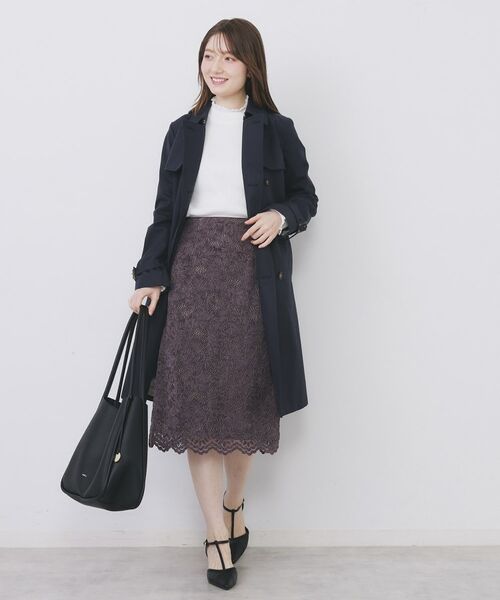 index / インデックス トレンチコート | トレンチコート【洗濯機OK/撥水/花粉対応】《XS～3L》 | 詳細24