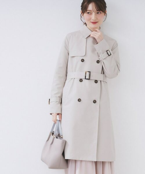 index / インデックス トレンチコート | トレンチコート【洗濯機OK/撥水/花粉対応】《XS～3L》 | 詳細27