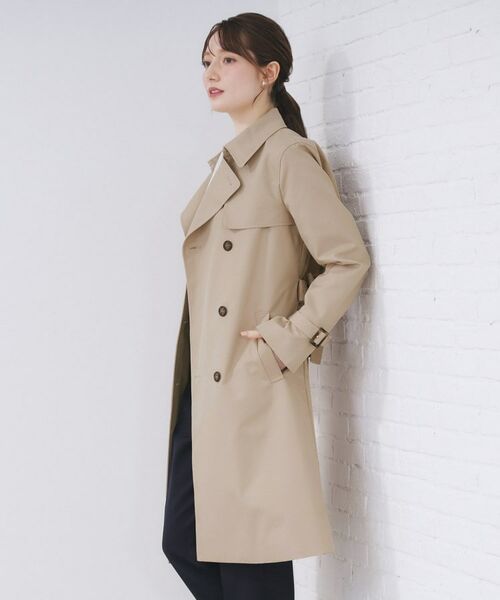 index / インデックス トレンチコート | トレンチコート【洗濯機OK/撥水/花粉対応】《XS～3L》 | 詳細3