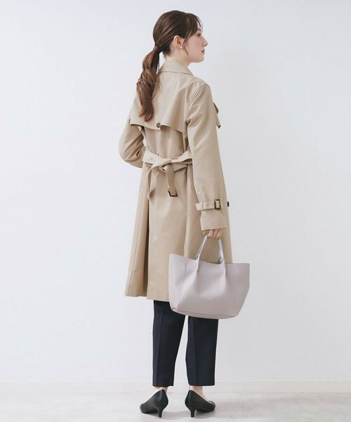index / インデックス トレンチコート | トレンチコート【洗濯機OK/撥水/花粉対応】《XS～3L》 | 詳細5