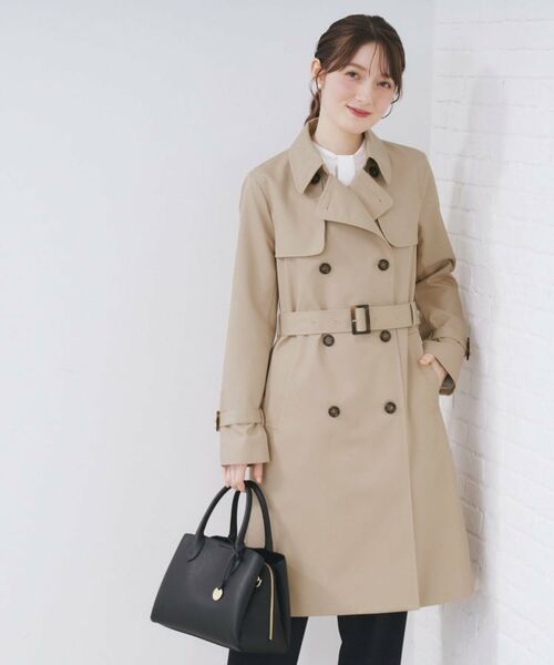 index / インデックス トレンチコート | トレンチコート【洗濯機OK/撥水/花粉対応】《XS～3L》 | 詳細6