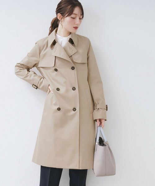 index / インデックス トレンチコート | トレンチコート【洗濯機OK/撥水/花粉対応】《XS～3L》 | 詳細7