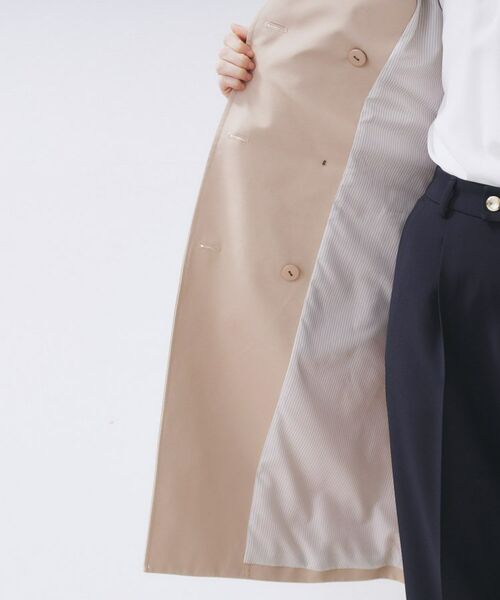 index / インデックス トレンチコート | トレンチコート【洗濯機OK/撥水/花粉対応】《XS～3L》 | 詳細9