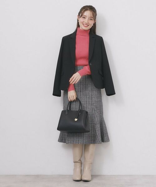 index / インデックス ニット・セーター | タートルネックタックパフスリーブニット【洗濯機OK】 | 詳細17