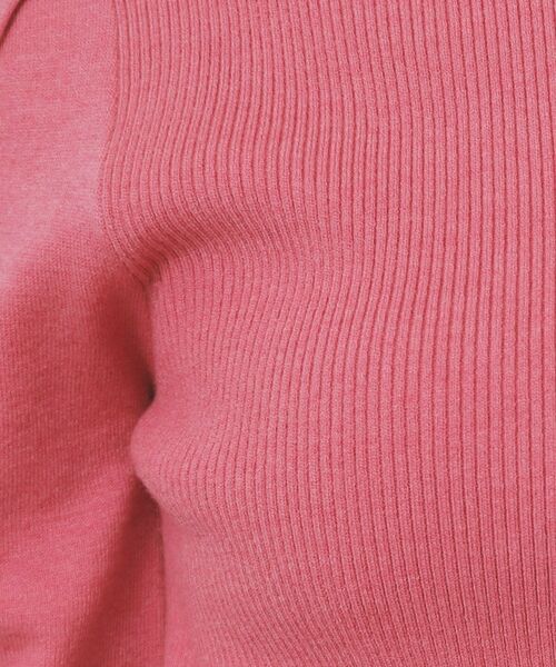 index / インデックス ニット・セーター | タートルネックタックパフスリーブニット【洗濯機OK】 | 詳細18