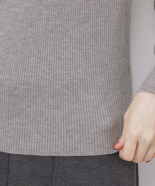 index / インデックス ニット・セーター | タートルネックタックパフスリーブニット【洗濯機OK】 | 詳細29