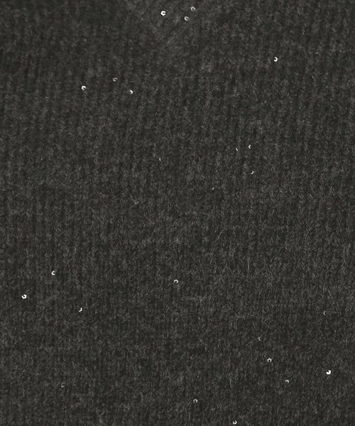 index / インデックス ニット・セーター | 片畦Vネックボクシーパフニット【洗濯機OK】 | 詳細17