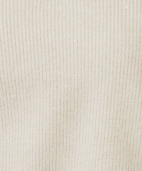index / インデックス ニット・セーター | 片畦Vネックボクシーパフニット【洗濯機OK】 | 詳細21