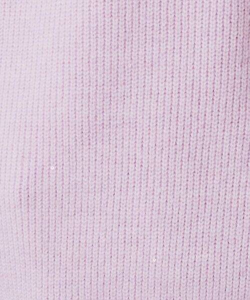index / インデックス ニット・セーター | 片畦Vネックボクシーパフニット【洗濯機OK】 | 詳細9